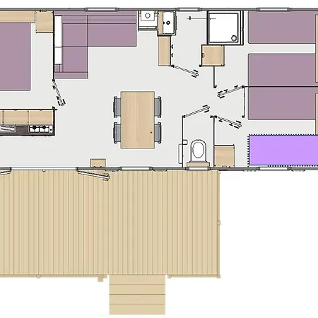 キャンプ場 Les Falaises De